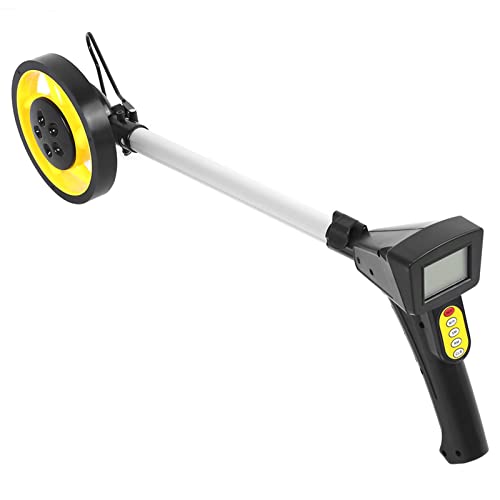 Digitales Entfernungsmessrad mit Klappbarem Griff, Großem Bildschirm, Rutschfestem Rad, Geeignet für Straßen, Gehwege oder Land