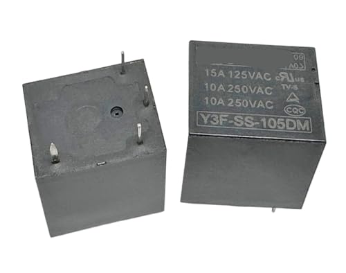 Relé Y3F-SS-112DM de 12 V 10A interruptor de 4 pines compatible con T73A para proyectos DIY 7