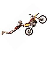 MOTORCROSS COMPOSITION NOTEBOOK: 7.5 X 9.25 WIDE RULED 110 pages book for girls, kids, school, students and teachers 1080442227 Book Cover