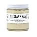 Pit Stank Paste Natural Deodorant, Unscented, Non Toxic, Aluminum Free, 4oz Glass Jar