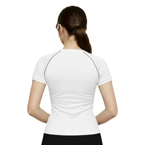 Image of NINQ Women's Long Sleeve Compression T-Shirt for Gym, Running, Yoga & Sports Wear
