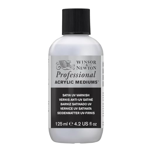 Winsor & Newton - Barniz (125 ml, acrílico, acabado satinado)