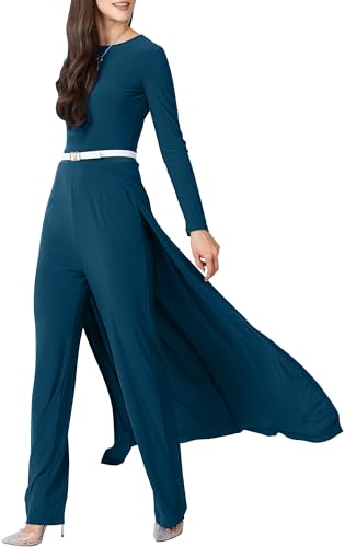 KOH KOH Plus Size Womens Long Sleeve Pant Suit One