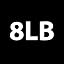 b) 8 LB
