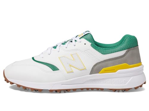Image of New Balance Men's 997 Golf Golf Shoe, 11 D, White /Multi