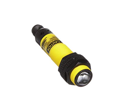 BANNER ENGINEERING S186ELDQ (36393), M18 Threaded, Input 10/30 VDC, RANG Depends ON Receiver, Laser EMITTER, 6 INCH Pigtail Quick-Disconnect Connector, Cylindrical