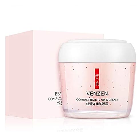 VENZEN Compact Beauty Neck Cream Moisturizing Nourishing Smoothing Fine Lines Wrinkles Delicate Skin Essence Sodium Hyaluronate 160g Cover