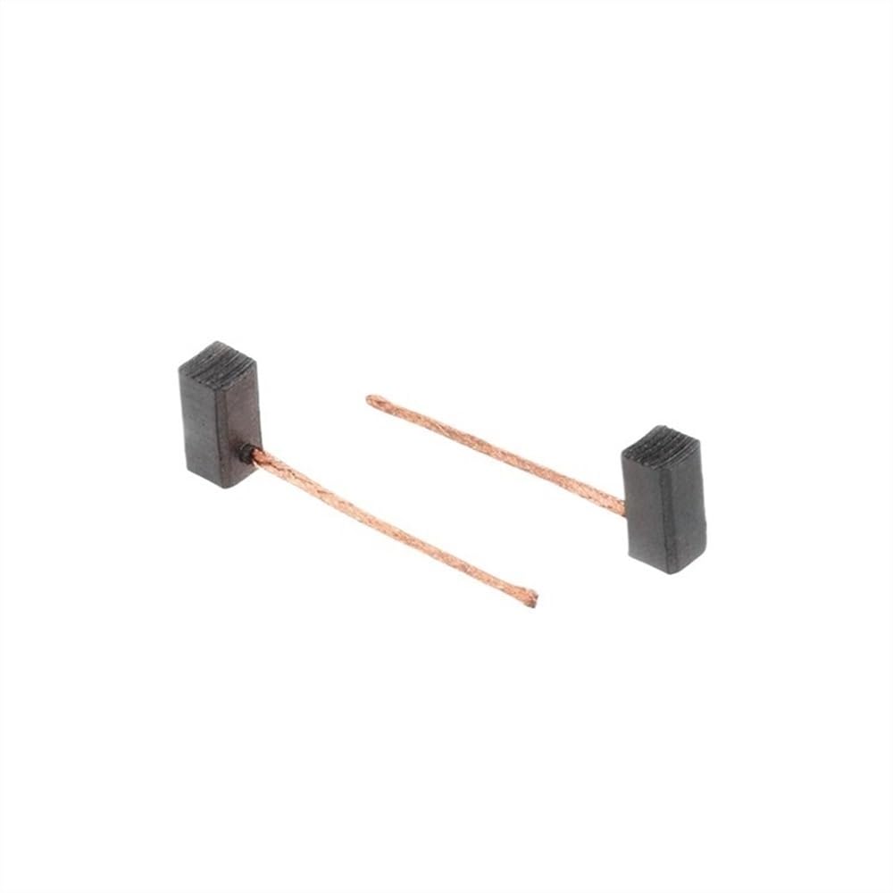 ApuaVireo&Co 10 piezas de repuesto for escobillas carbón motor eléctrico (tamaños: 4 x 5 mm, 6,3 12, 9, 25 mm)(9X16X18mm)
