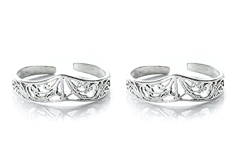 JSAJ 925 STERLING SILVER CHUTKI BICHHIYA BAND TOERING THICK SILVER TOE RINGS FOR WOMENS (B0933K4V2H) Amazon Price History, Amazon Price Tracker