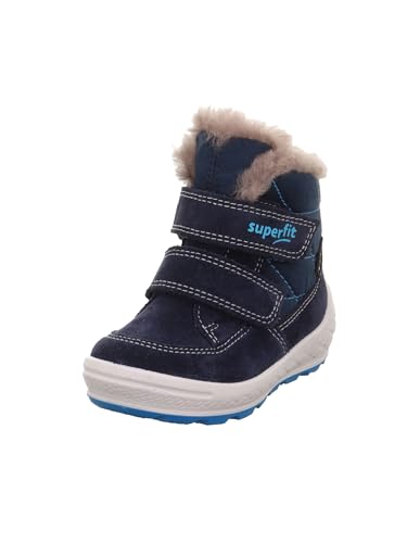 Boy's Modern Snow Boot, Blau Türkis 8000, 12 Wide Little Kid