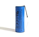 Enerpower Li-Ion Replacement Battery 3.6 V 2400 mAh Suitable for Braun Razor Series 5, 7, 8, 9 Pulsonic Prosonic Silk‑épil 7, 9 Xpressive with Soldering Tags U Shape (Not Original Product)