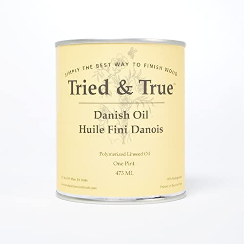 Tried & True Danish Oil Pint All Natural, All Purpose Finish For
