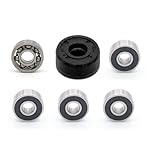 scarico husaberg 570 Contenuto della confezione: 1 cuscinetto a sfere scanalato 10 x 26 x 8 mm controllo dell'aria di scarico (numero di parte: 0625060001). 4 cuscinetti a sfera scanalati 8 x 22 x 7 mm, controllo dell'aria di scarico (numero di parte: 0625006082). 1 anello di tenuta 8 x 24 x 7 mm controllo dell'aria di scarico (numero di parte: 0760082472). 