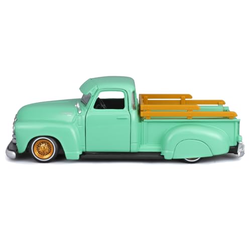 Maisto 1950 Chevrolet 3100 Pickup Truck Lowrider 1:24 miniatura 6