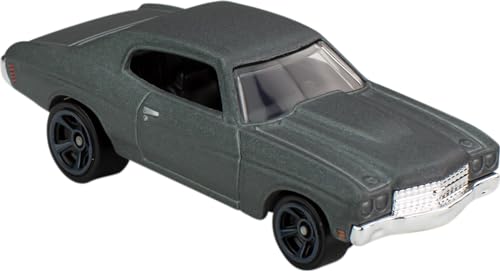 Hot Wheels Fast and Furious 5-Pack of Toy Race and Drift Cars in 1:64 Scale with Exclusive Decos (Styles May Vary)