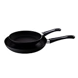 Scanpan Classic 2 Piece Fry Pan Set, Black