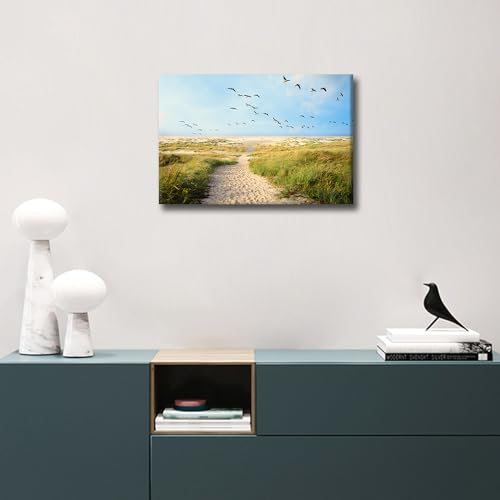Affiches et impressions de plage cotiere emballees 45 cm