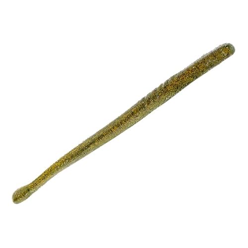 Strike King Filler Worm Fishing Lure, Soft Plastic Worm, Slender Profile, Open Pour Technology, Vibrant Action