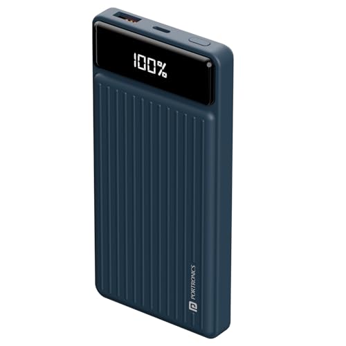 Portronics Luxcell B 10K 10000 mAh 22.5W Fast Charging Power Bank...