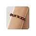 Gmissbabicoo Amber Bracelet Natural Blood Red Gold Ambers Jewelry Handmade Stretch Band Bracelets Fashion Design (Style 1+1)