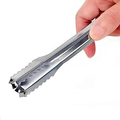 Pinzas de servir – Pinzas de cocina de acero inoxidable para barbacoa, alimentos, hielo - Herramienta de accesorios de cocina