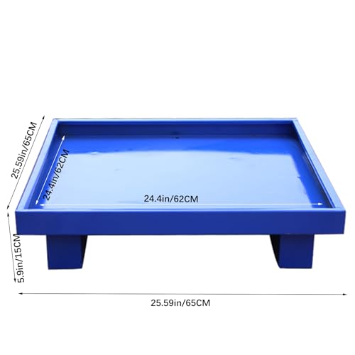 Plataforma anti derrames modular de polietileno resistente para tambores 7