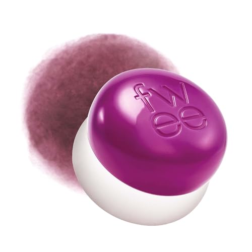 fwee Blurry Pudding Pot | Airbrushed Blush & Lip, Buildable & High Pigment, Long-lasting, Lightweight, Natural Soft Matte Finish, Satin Finish Blurring Blush - Boss (Deep Plum) | 0.17 oz