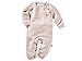 Produktbild Bio Baby Strickoverall 100% Bio-Baumwolle (kbA) GOTS zertifiziert, Rosé Melange, 50/56