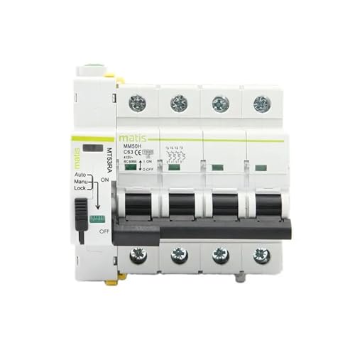 Réenclencheur automatique MT53RA 4P C16A avec disjoncteur triphasé 10KA