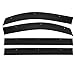 Window Visors rain Guards for Nissan Sentra MK3-C25 2005-2010,Tape-On Side Window Visor deflectors,Window Vent deflectors,Side Window deflectors.