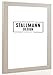 Produktbild Stallmann Design Bilderrahmen New Modern | Farbe: Aluminum | Größe: 60x60cm | eleganter Frame für Ihre Fotos und Motive