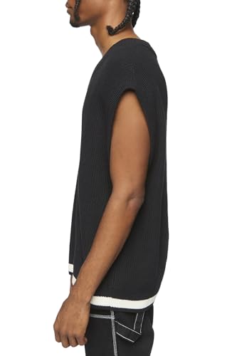 Forever 21 Men's Contrast-Hem Sweater Vest2