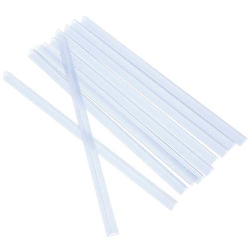 Zerodeko 20pcs Slide Grip Binding Bars for A4 Document Report Covers, 310mm Length Pull Rod Clips with 15mm Spine Width, Bookbinding Supplies for Office and School Use