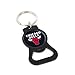 NBA Chicago Bulls Bottle Opener Keychain, Black