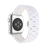 Aottom Compatible for Apple Watch Band 40mm for Women Men iWatch Series 7 6 5 4 3 2 1 SE Band Cerami