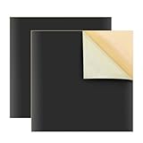 Adnee 2 Pcs Pond Liner Repair Patch-10 x 10 Inches Self-Adhesive EPDM Liner Repair Patch Kit-Thickened Square Rubber Pond Liner Seam for EPDM Garden Pond Patch Cover Repair