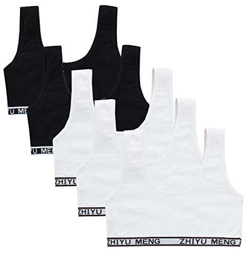 Bevalsa Mädchen Bustier BH 10-16 Jahre Girls Bras Sport-BH Set (Pack of 5) Cover