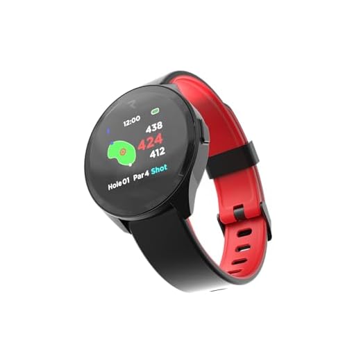Golf GPS Watches - Integrated Yardage Golf GPS Smartwatches | Golf Accessories Rad Watch – GPS Golf Watch with Green View, Dynamic Touch Pin Positioning, IPX7 Waterproof and Over 40,000 Courses