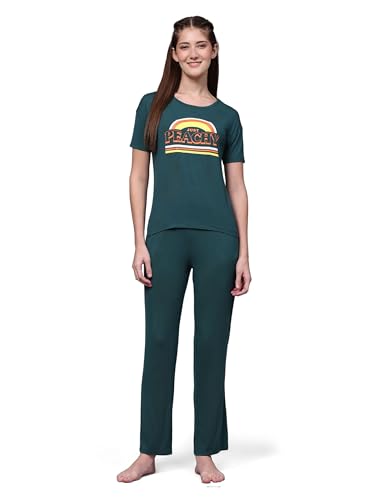 Image of B STORIES Women's Cotton Pyjama Set | Comfort and Relexed Nightsuit for Ladies