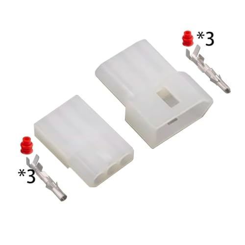 Conector de cableado de 3 pines para reparar arnés de moto OE 0309-1032 2