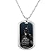 GRAPHICS & MORE Batman Arkham Asylum Video Game Military Dog Tag Pendant Necklace with Chain