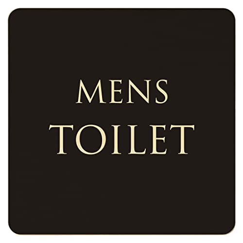 ؐv[g gC 9x9cm(ubNi` MENS TOILET ^Cv)