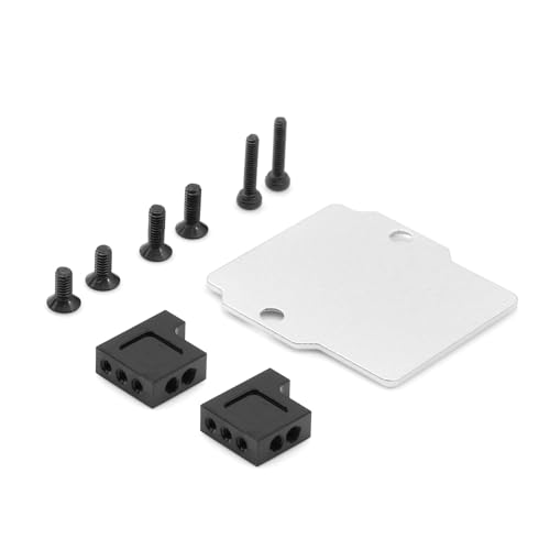 CHRCOED Aluminum Servo Mount/Radio Deck for Standalone ESC/Receiver for Arrma 1/18 Granite/Typhon/Mojave Grom