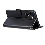 Kompatybilny z Vivo Y100i(5G) Etui na telefon w stylu portfela Skórzane etui z klapką Odporne na wstrząsy etui na telefon Kompatybilne z etui na telefon Vivo Y100i(5G)(Noir)
