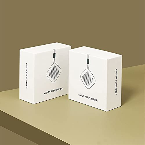 Purificateur d'air portable mini désodorisant USB rose - 4