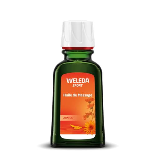 WELEDA - Huile de Massage à l'Arnica - Préparation et Récupération Sportives - Flacon 50 ml