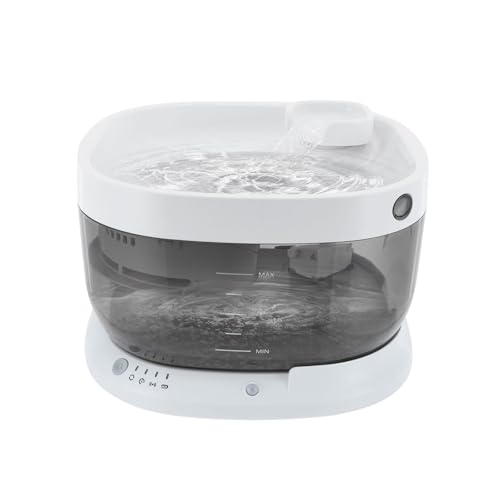 Fuente de agua recargable inalámbrica para gatos