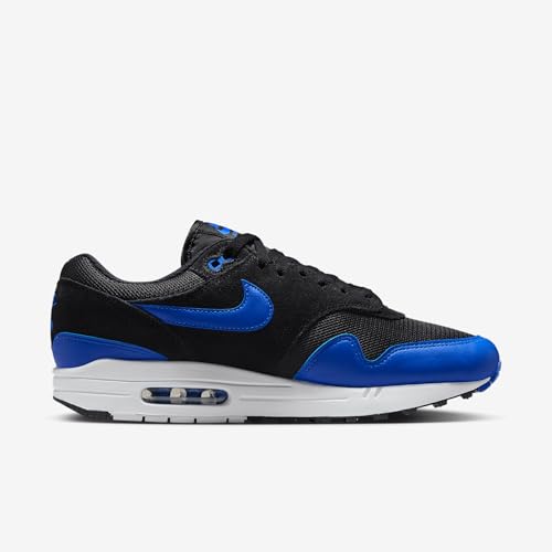 Nike Air Max 1 Essential Men's Shoes (FZ5808-010, Black/Black/Hyper Royal)3