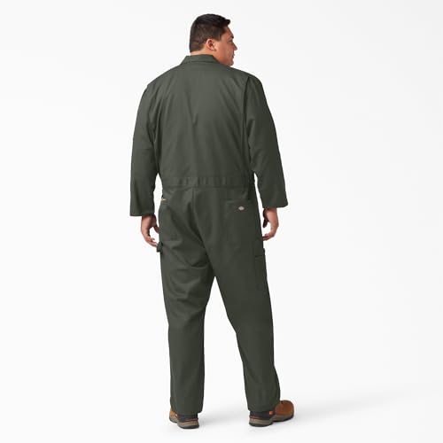 Dickies Deluxe Blended Long Sleeve Coveralls, OLIVE GREEN, XL RG - image 2
