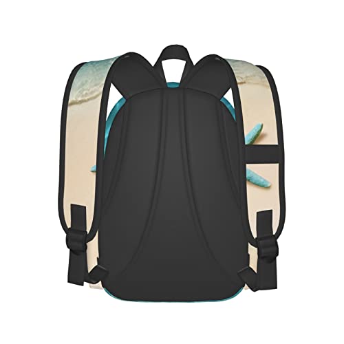 Sac à dos d'école pour adolescent style joli lapin bleu idéal pour les cours - 3